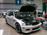 Silver E46 BMW M3 Convertible