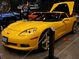 Customized Yeellow C6 Corvette