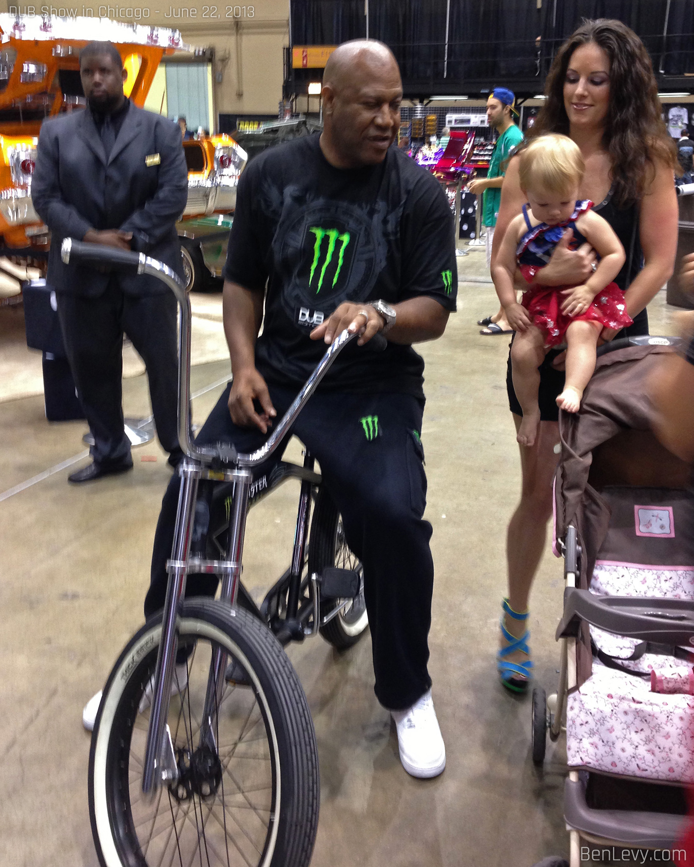 Tommy "Tiny" Lister at the 2013 DUB Show in Chicago