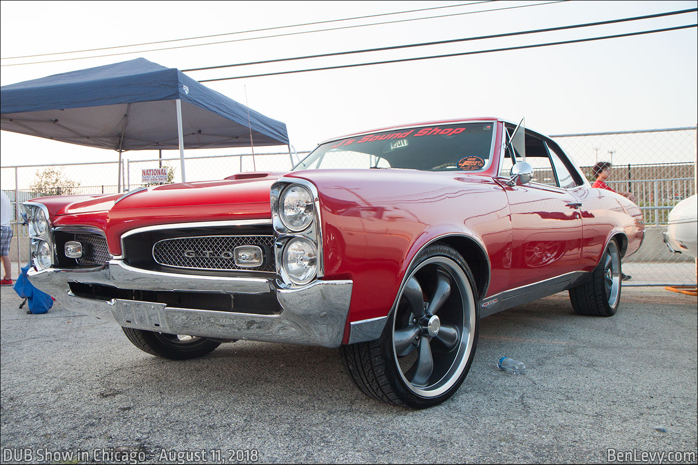 Red Pontiac GTO