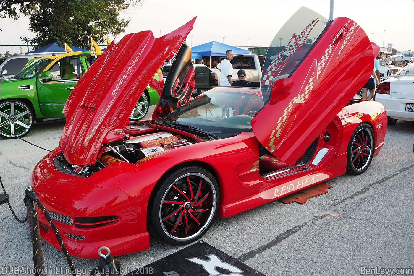 Red Heat C5 Chevrolette Corvette