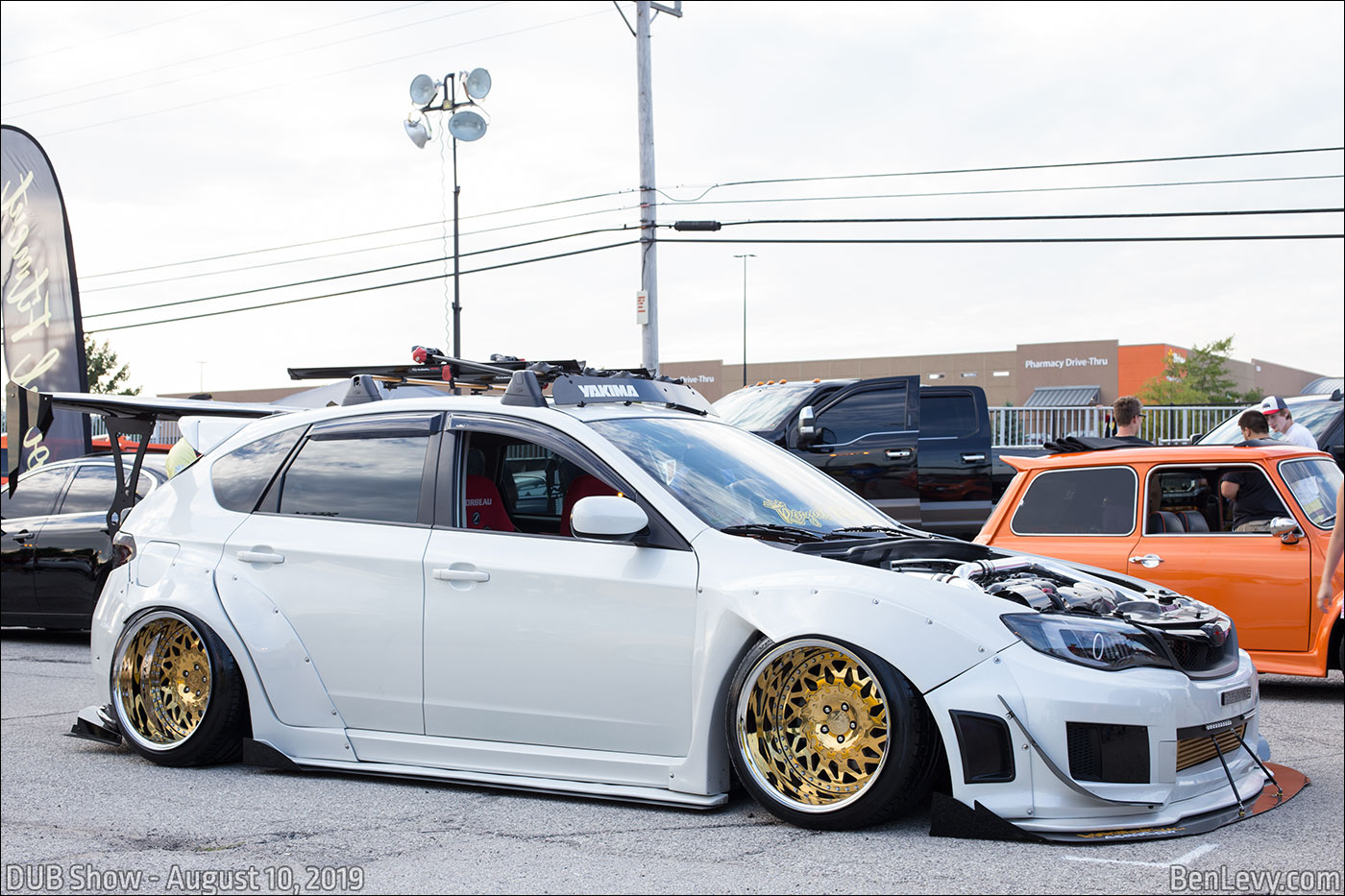 White WRX Hatchback