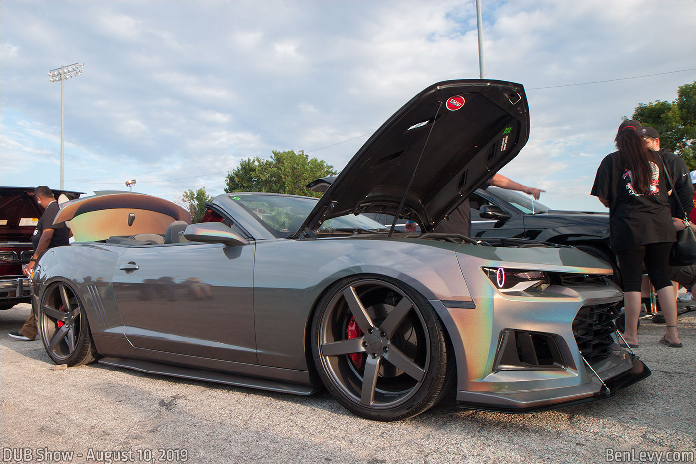 Pearlescent  Chevy Camaro Convertible