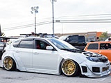 White WRX Hatchback