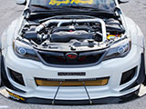 Highly modified WRX engine