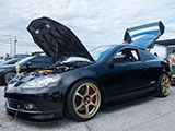 Black Acura RSX