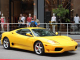 Yellow Ferrari 360 Modena