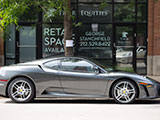 Silver Ferrari F430