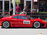 Side view of Ferrari 360 N-GT