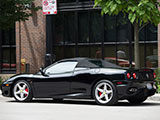Black Ferrari 360 Spider