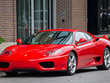 Red Ferrari 360
