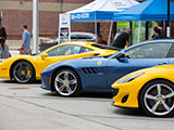 Modern Ferraris at Ferraris on Fulton