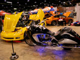 C6 Corvette and Victory Motorcycle