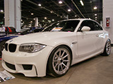 White 2010 BMW 1M Coupe