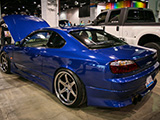 Blue S15 Nissan Silvia