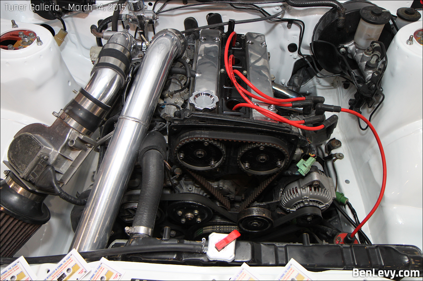 Modded Toyota Corolla engine