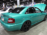 Green Audi A4