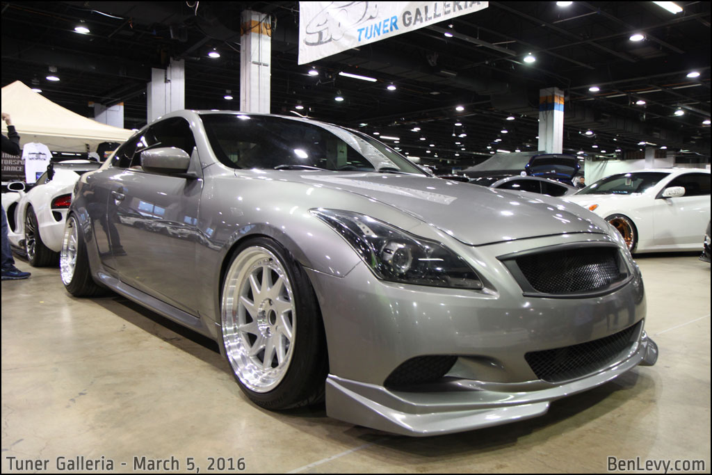 Silver G37 Coupe