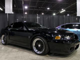 Black Ford Mustang SVT