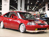 Red Civic Coupe