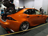 Orange Lexus IS