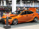 Custom Orange Lexus IS