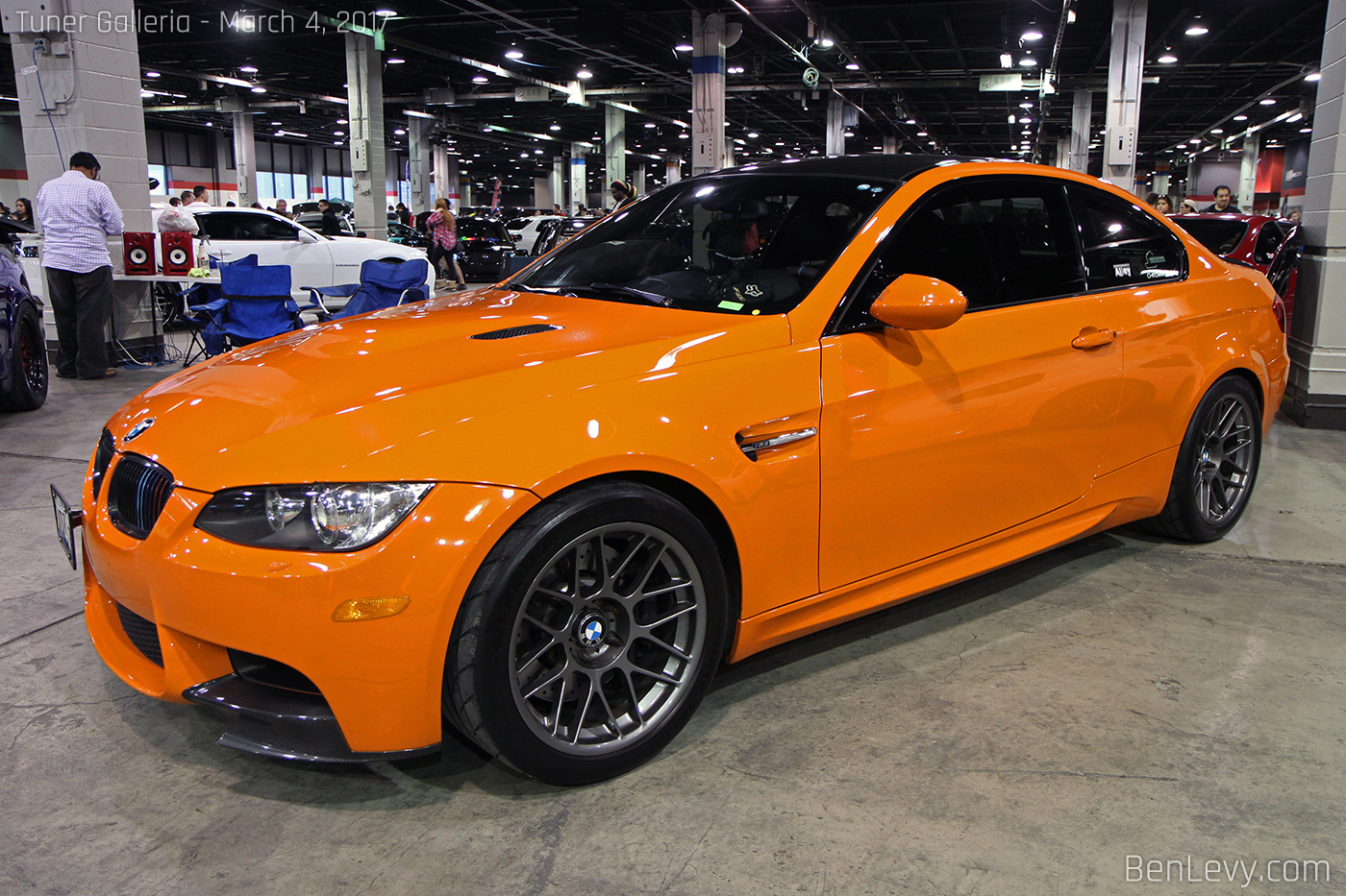 E92 BMW M3 in Fire Orange