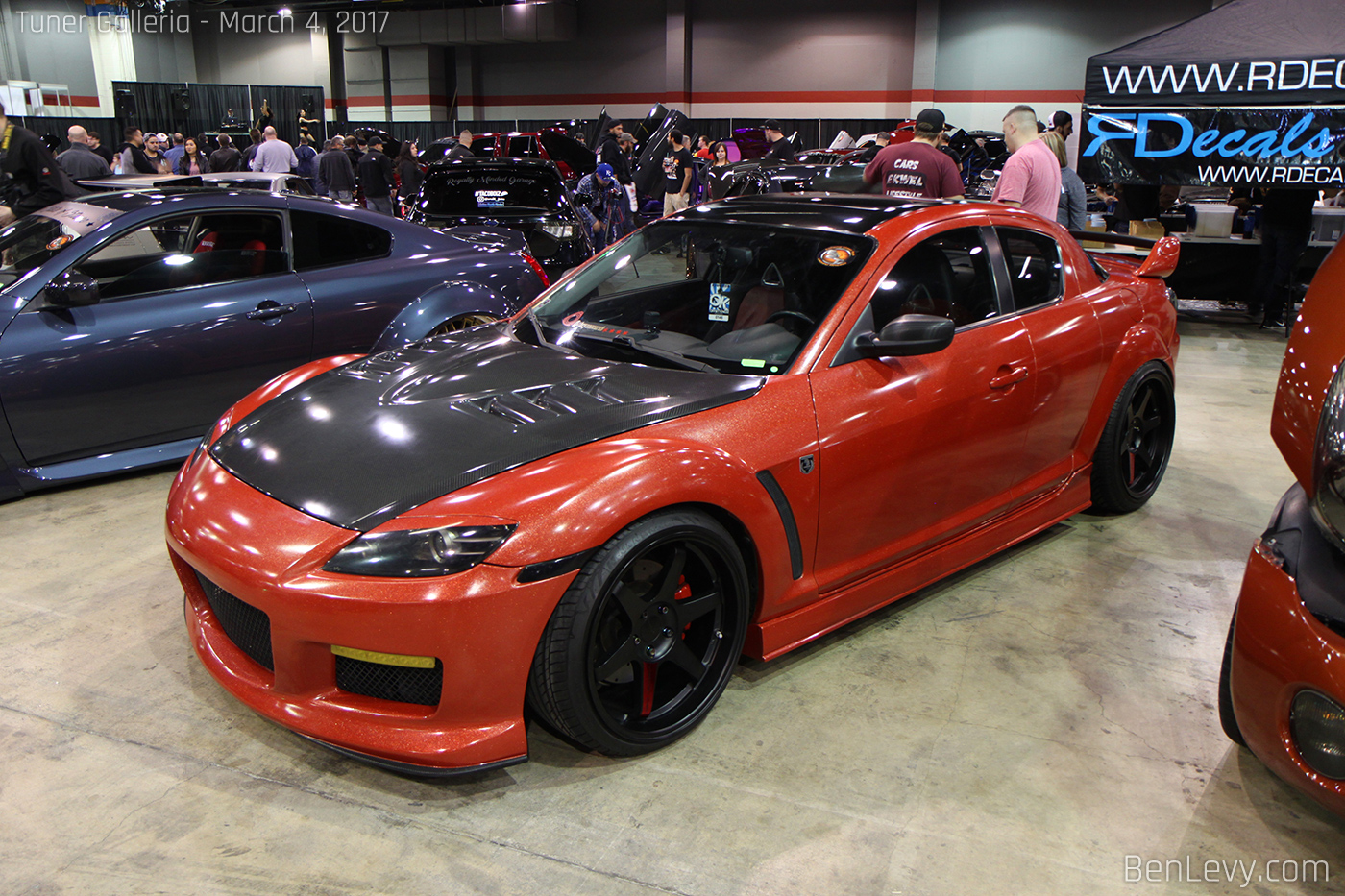 Wrapped Mazda RX-8 at Tuner Galleria