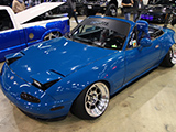 Smurf Blue Mazda Miata