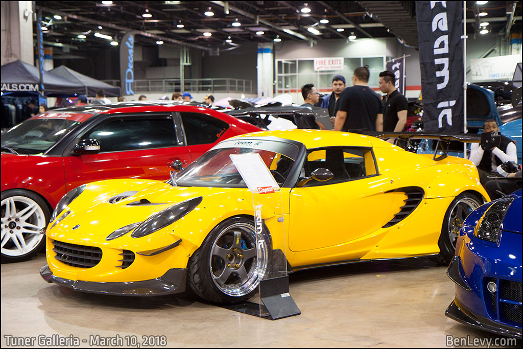 Yellow Lotus Elise from Team IC
