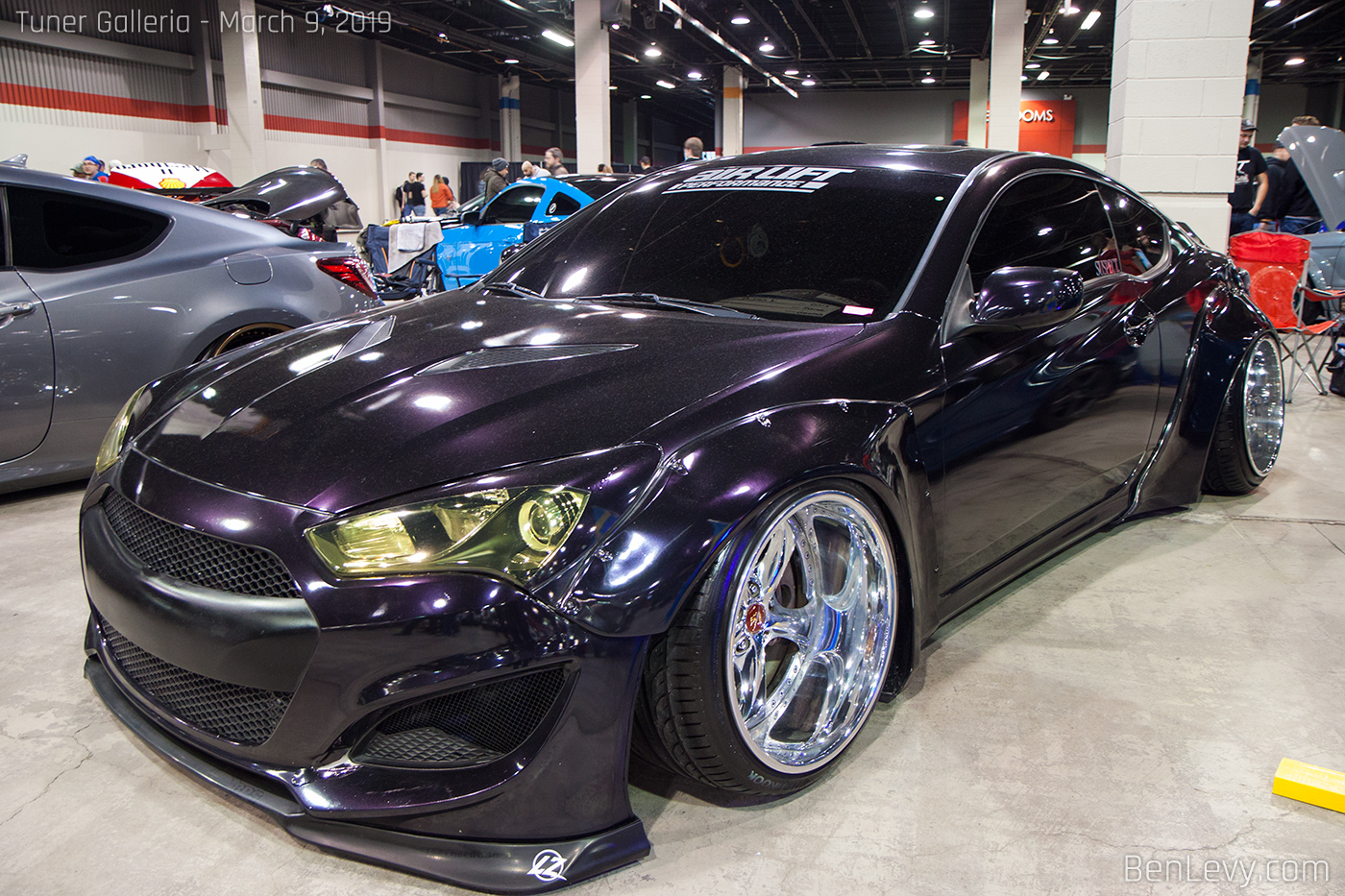 Hyunda Genesis Coupe with Airlift Performance Suspension