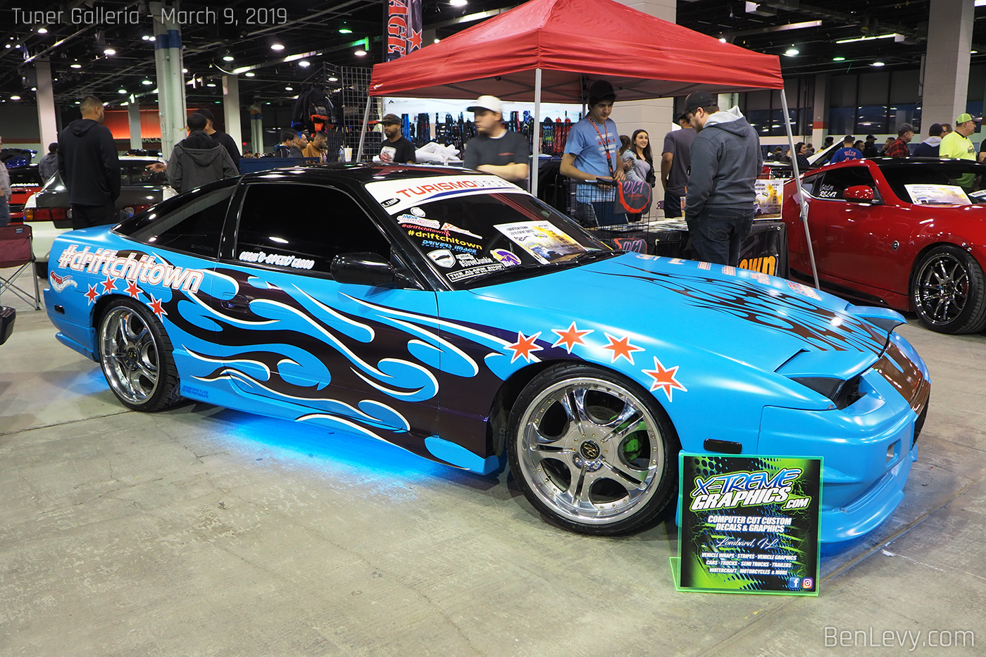 Wrapped S13 Nissan 240SX from X-Treme Graphics