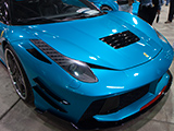 Chris Hill's Blue Ferrari 458