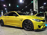 Phoenix Yellow BMW M4