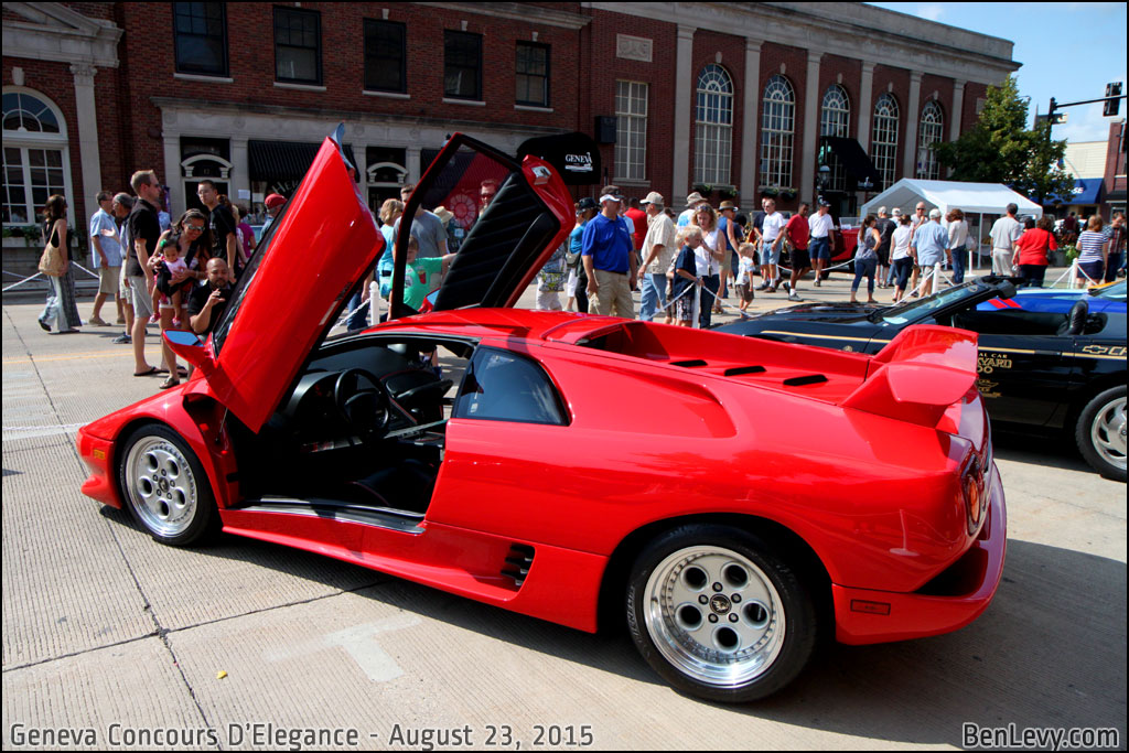 Red Lamborghini Diablo