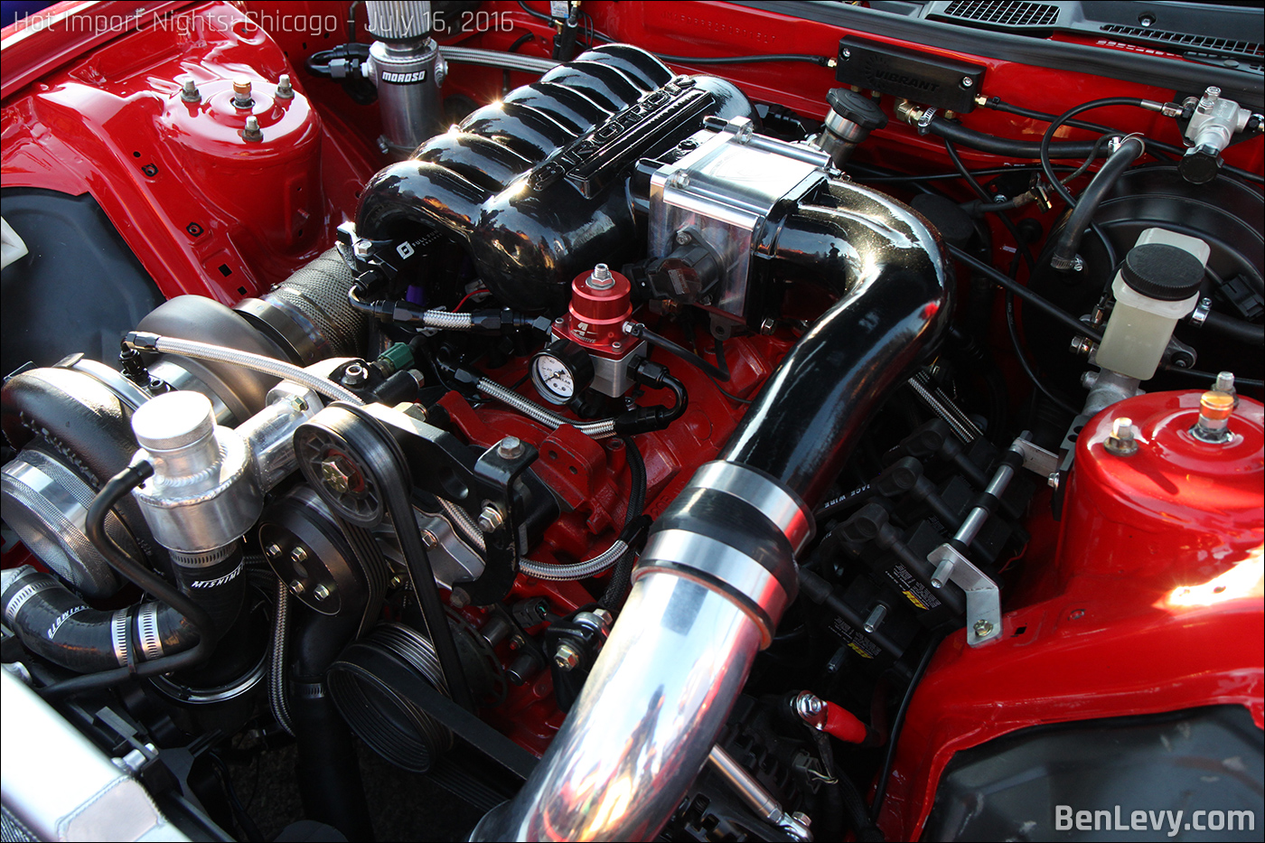 3 Rotor Engine with Big Turbo in RX-7