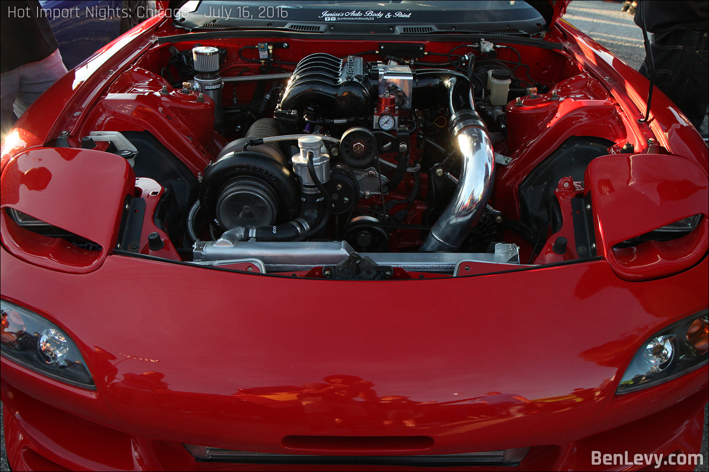 Turbo 3 Rotor in Red FD RX-7