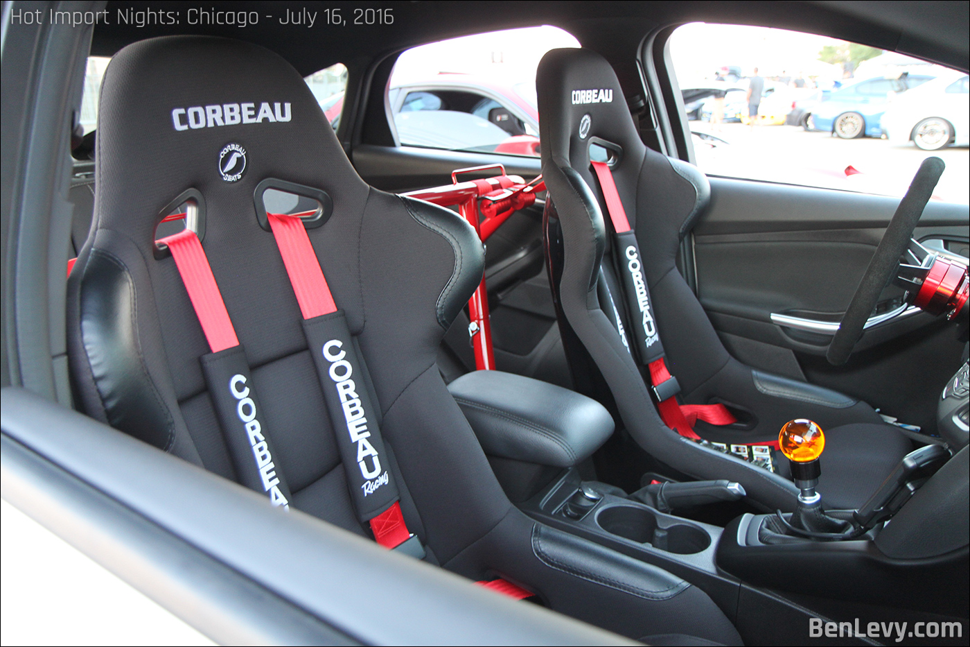 Corbeau Seats in Ford Focus ST