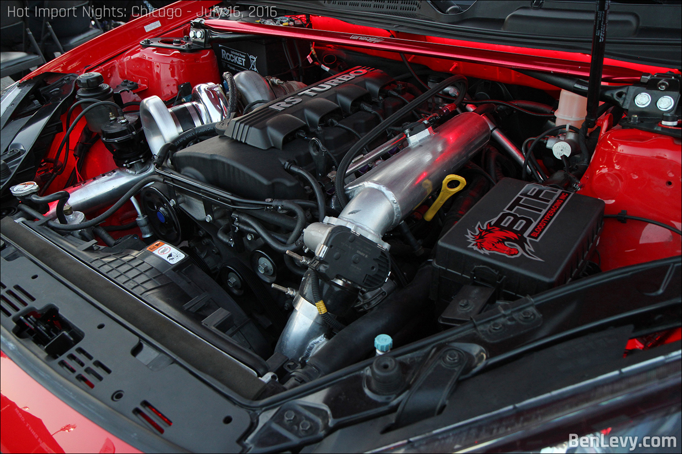 Upgraded turbo in BTR Hyundai Genesis