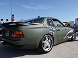 Army Green Porsche 944 Turbo