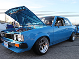 Blue Toyota Corolla Coupe with 1.8