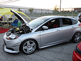 Silver Ford Focus ST