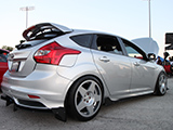 Silver Ford Focus ST