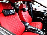 Custom leather seats in Acura TL