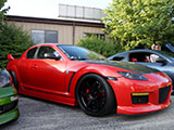 Wrapped Mazda RX-8 at HIN Chicago