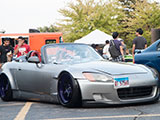 Honda S2000 with wide wheel arches