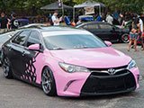Pink Toyota Camry