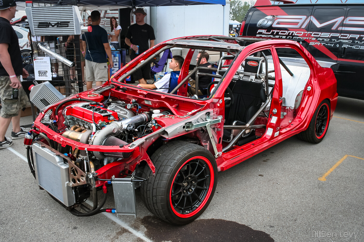 Stripped-Down Red Lancer Evolution from AMS Performance