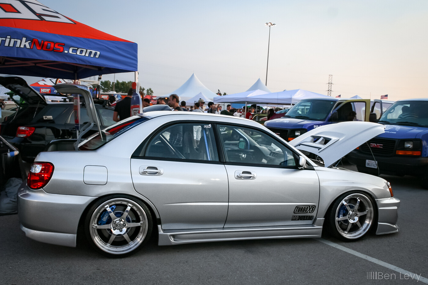 Side of Clean Blobeye WRX Sedan