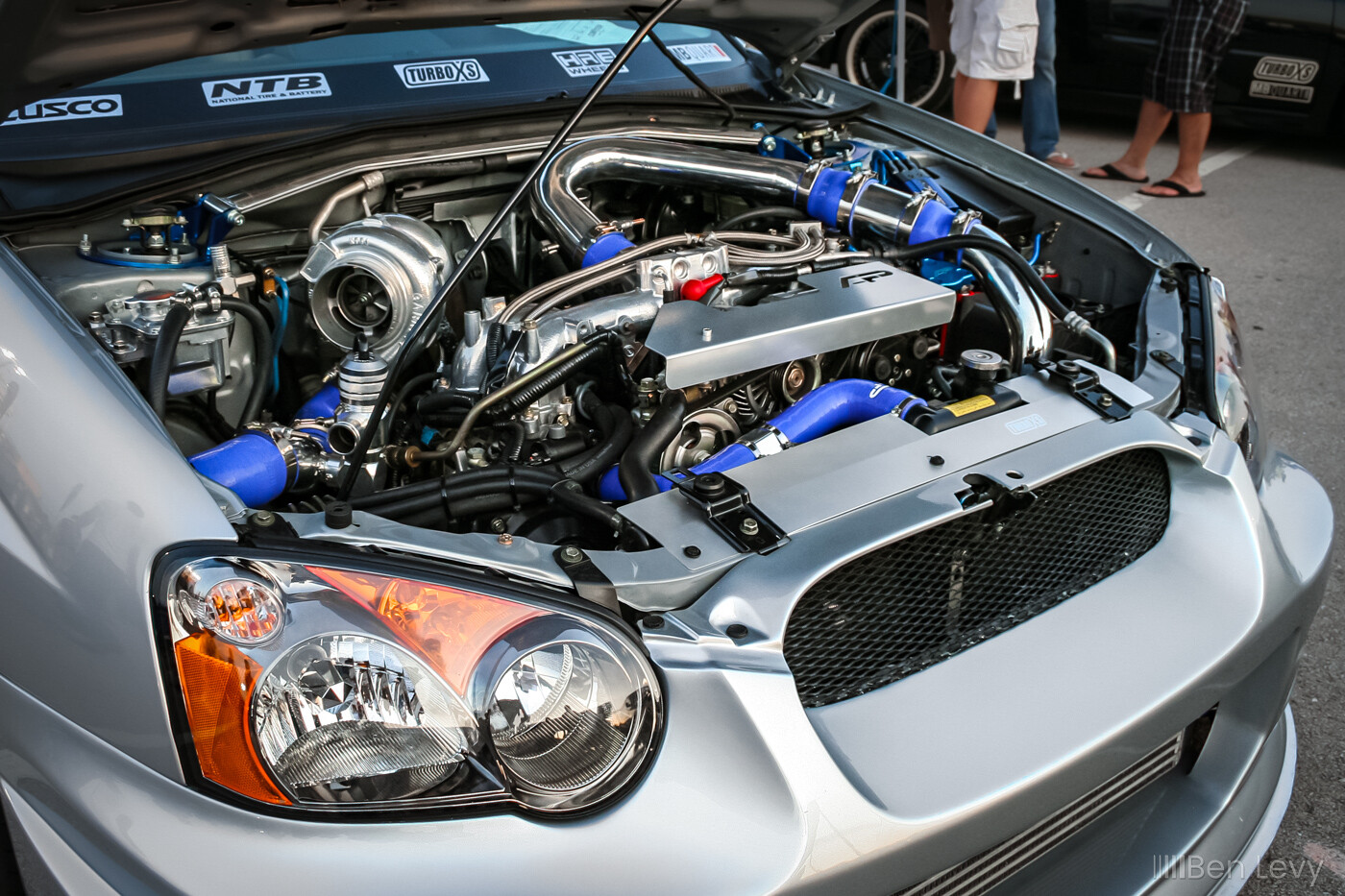 Big Garrett Turbo on TurboXS Kit for WRX